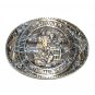 Devils Lake Ramsey County North Dakota ADM Solid Brass Belt Buckle