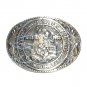 Devils Lake Ramsey County North Dakota ADM Solid Brass Belt Buckle