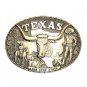 Texas Lone Star State ADM Vintage Solid Brass Belt Buckle