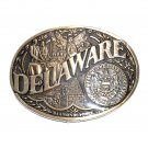 Delaware State Seal ADM Award Design First Edition Solid Brass US Belt Buckle