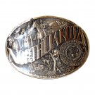 North Dakota State Seal ADM Award Design Medals Solid Brass Belt Buckle
