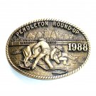 Vintage 1988 Pendleton Award Design Edition Solid Brass Belt Buckle Vintage 1988 Pendleton Award Design Edition Solid Brass Belt Buckle