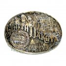South Dakota State Seal First Edition ADM Award Design Brass Belt Buckle