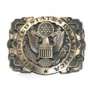 United States Of America Seal Award Design ADM Solid Brass Belt Buckle United States Of America Seal Award Design ADM Solid Brass Belt Buckle