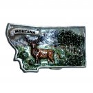 Montana Color Pewter Vintage US Belt Buckle Montana Color Pewter Vintage US Belt Buckle