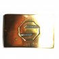 Initial Letter S Vintage BTS Solid Brass Belt Buckle