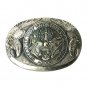 Arkansas State Seal Double Eagle ADM Solid Brass Belt Buckle