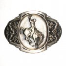 Bucking Bronco Horse Vintage ADM Award Design Solid Brass Belt Buckle