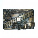 Lockwood Corporation Vintage Siskiyou Bergamot Pewter US Belt Buckle