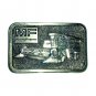 MF Massey Ferguson Vintage Great American Buckle Brass Color US Belt Buckle