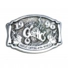 Gilroy Garlic Capital Of The World 1996 Solid Pewter Vintage Belt Buckle Gilroy Garlic Capital Of The World 1996 Solid Pewter Vintage Belt Buckle