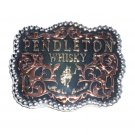 2010 Pendleton Whisky Let'er Buck Rodeo Montana Silversmiths Belt Buckle 2010 Pendleton Whisky Let'er Buck Rodeo Montana Silversmiths Belt Buckle