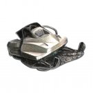 Snowmobile Vintage Bergamot 3D American Pewter Belt Buckle