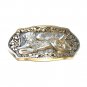 Cowboy Tools Hat Boots Saddle ADM Award Design US Brass Belt Buckle