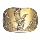 American Traditions 1982 Smith & Wesson Brass Vintage Belt Buckle