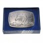 Brown Bear 1982 Smith & Wesson Pewter Vintage Belt Buckle