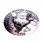 1996 Oregon Hunters Association 3D Solid Pewter US Belt Buckle