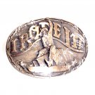 I Rode It ADM Award Design US Solid Brass Belt Buckle I Rode It ADM Award Design US Solid Brass Belt Buckle