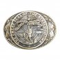 Iowa First Edition State Seal Tony Lama Solid Brass US Belt Buckle