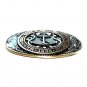 Rhode Island First Edition State Seal Tony Lama Solid Brass US Belt Buckle