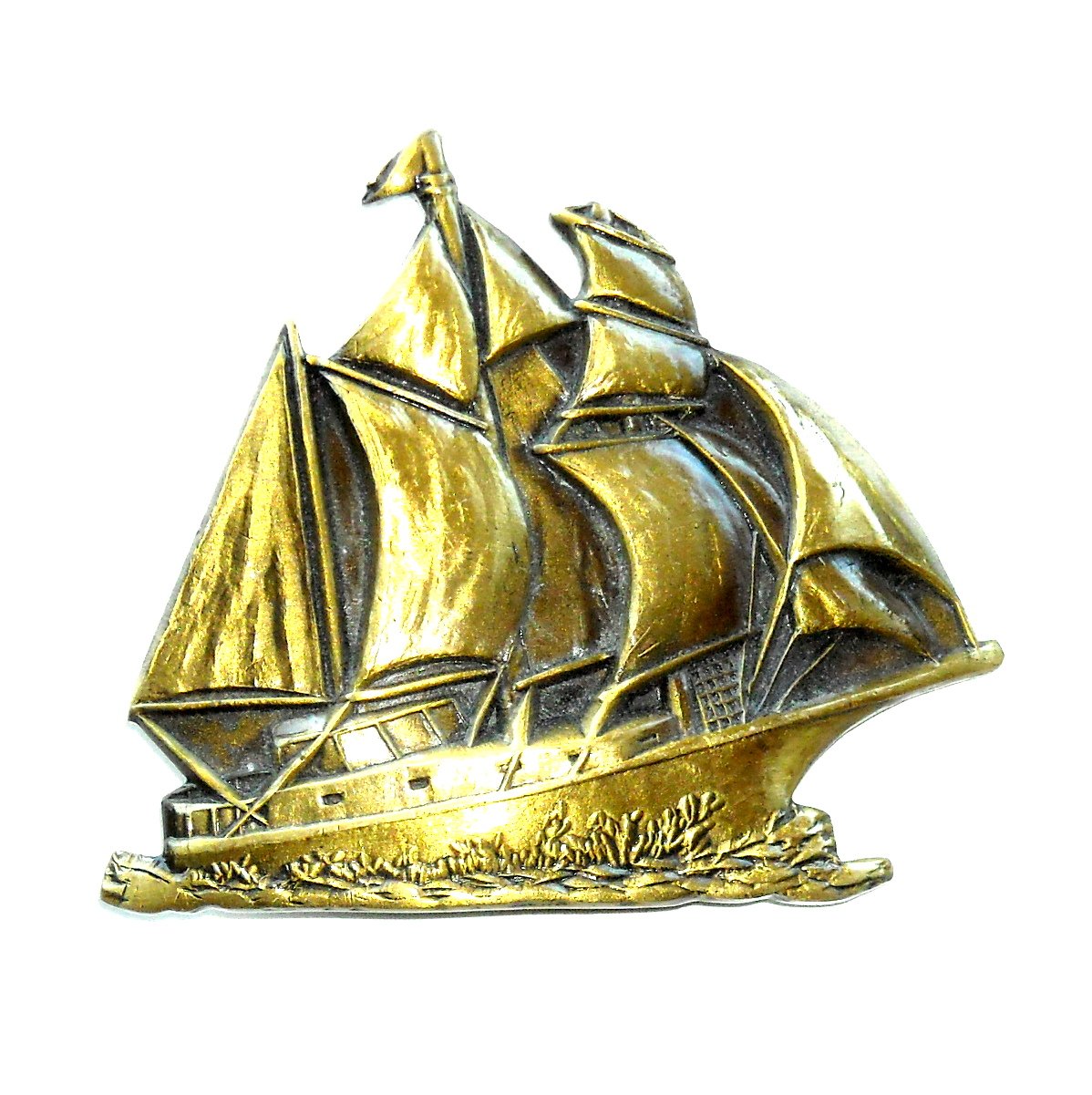 Yacht Captain Original Baron Solid Brass Belt Buckle