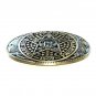 Oklahoma First Edition State Seal Tony Lama Solid Brass US Belt Buckle
