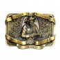 Smith & Wesson Absolute Reliability Brass Color Bergamot US Belt Buckle