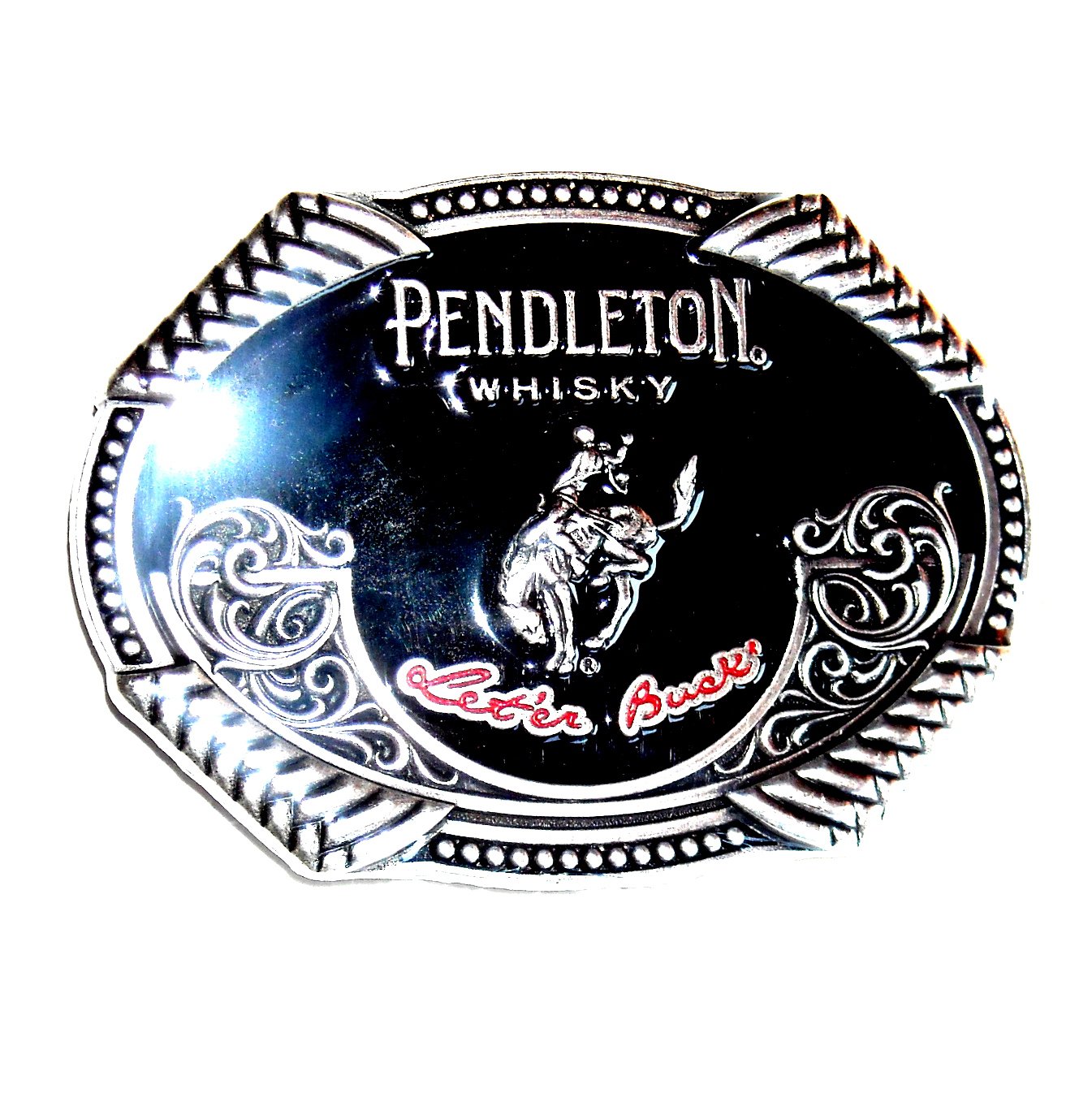 2020 Pendleton Oregon Whisky Round Up Rodeo Montana Silversmiths Belt