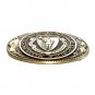 Massachusetts First Edition State Seal Tony Lama Solid Brass US Belt Buckle