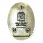 Massachusetts First Edition State Seal Tony Lama Solid Brass US Belt Buckle