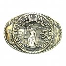 Nebraska Equality Before The Law State Seal Tony Lama Brass US Belt Buckle Nebraska Equality Before The Law State Seal Tony Lama Brass US Belt Buckle