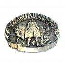 All Around Showman ADM Award Design US Solid Brass Belt Buckle