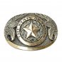 Texas State Seal Double Eagle ADM Award Design Solid Brass Belt Buckle