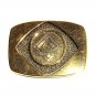Willamette Salmon Quest American BTS Brass Vintage Belt Buckle