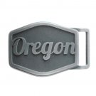 Oregon Laser Cut Steel US Belt Buckle Oregon Laser Cut Steel US Belt Buckle