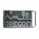 Oregon State Laser Cut Steel US Belt Buckle Oregon State Laser Cut Steel US Belt Buckle