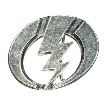 lightning bolt belt buckle