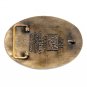 Illinois First Edition State Seal Tony Lama Solid Brass US Belt Buckle