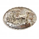 Tony Lama Medicine Wagon 3D First Edition Brass Belt buckle Tony Lama Medicine Wagon 3D First Edition Brass Belt buckle