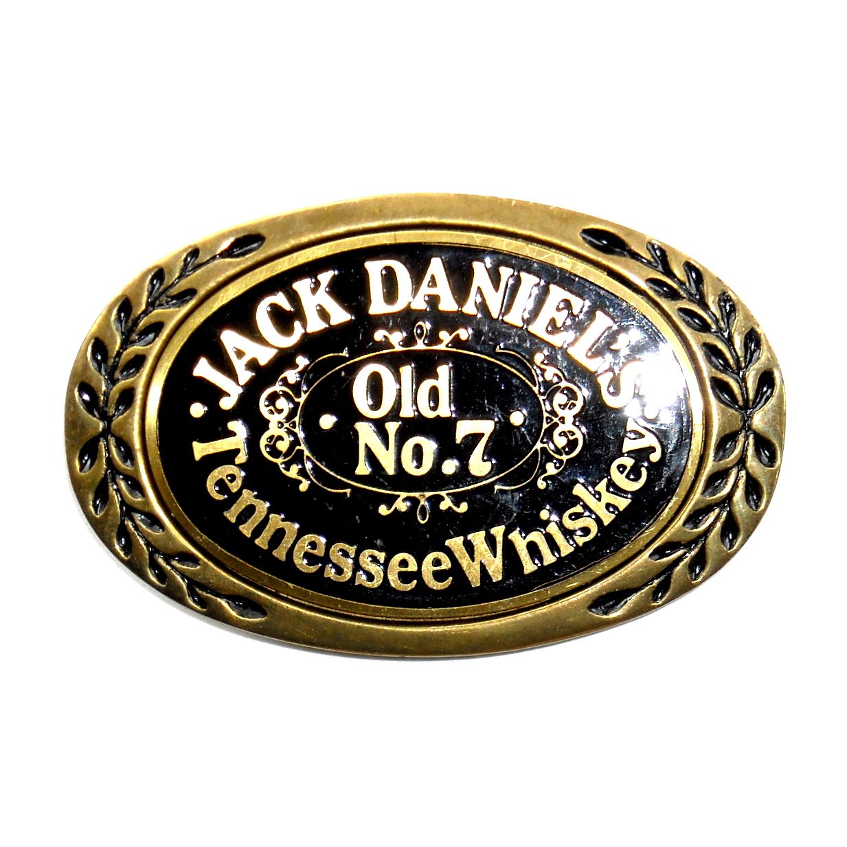 Jack Daniel's Tennessee Vintage Solid Brass US Belt Buckle