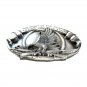2nd Amendment Bergamot 1984 Pewter US Belt Buckle