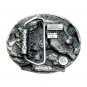 2nd Amendment Bergamot 1984 Pewter US Belt Buckle