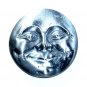 Moon Old Man Bergamot Round Pewter US Belt Buckle
