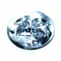 Moon Old Man Bergamot Round Pewter US Belt Buckle