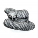 Big Rattler Snake Original 3D Bergamot Pewter US Belt Buckle Big Rattler Snake Original 3D Bergamot Pewter US Belt Buckle
