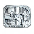 Ironworker Cowboys In The Sky Vintage Bergamot Pewter US Belt Buckle