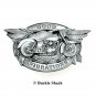 Good Vibrations Bergamot Pewter US Belt Buckle