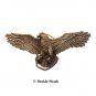 Big American Flying Eagle Vintage 3D Brass Belt Buckle