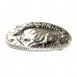 Cotton Field Big Spring Texas Independence County ADM Brass Belt Buckle