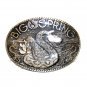 Rattlesnake Big Spring Texas Independence County ADM Brass Belt Buckle